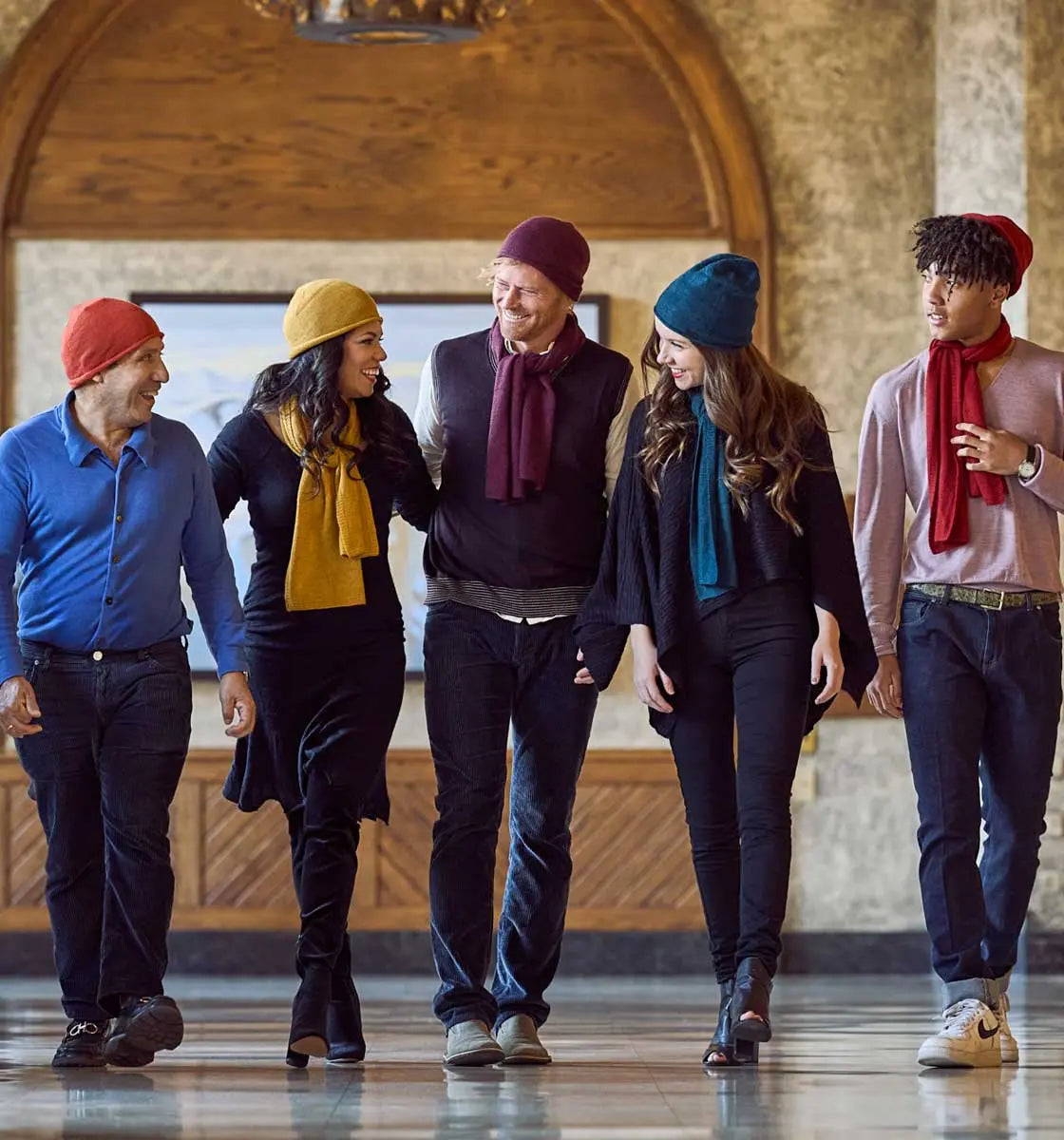 Qiviuk Accessories Collection, Qiviut, Merino & Silk - Qiviuk Boutique | The Nature of Luxury