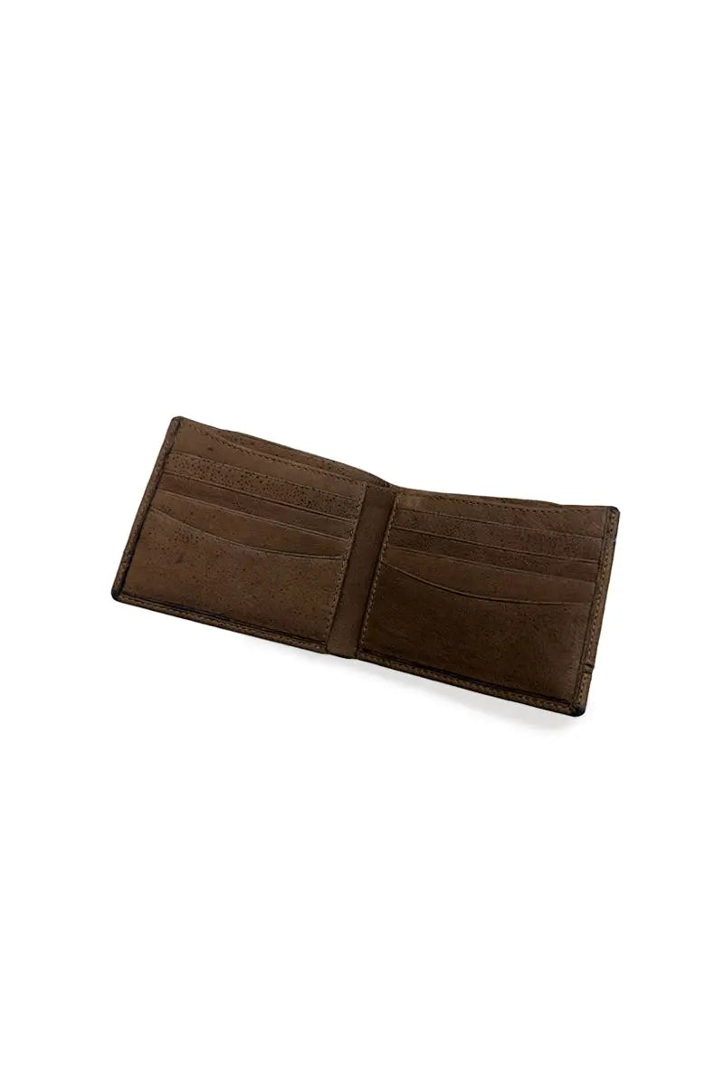 George_Muskox_Leather_Wallet in Brown from Qiviuk Boutique