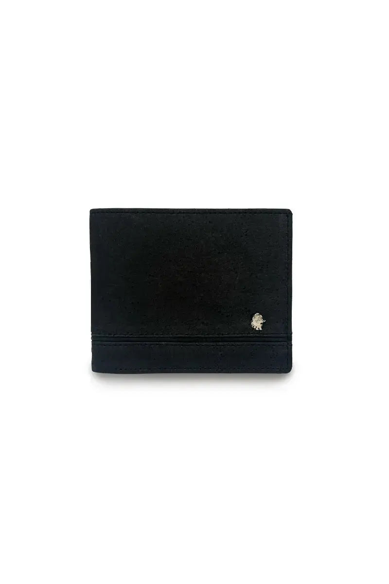 George_Muskox_Leather_Wallet_Black by Qiviuk Boutique