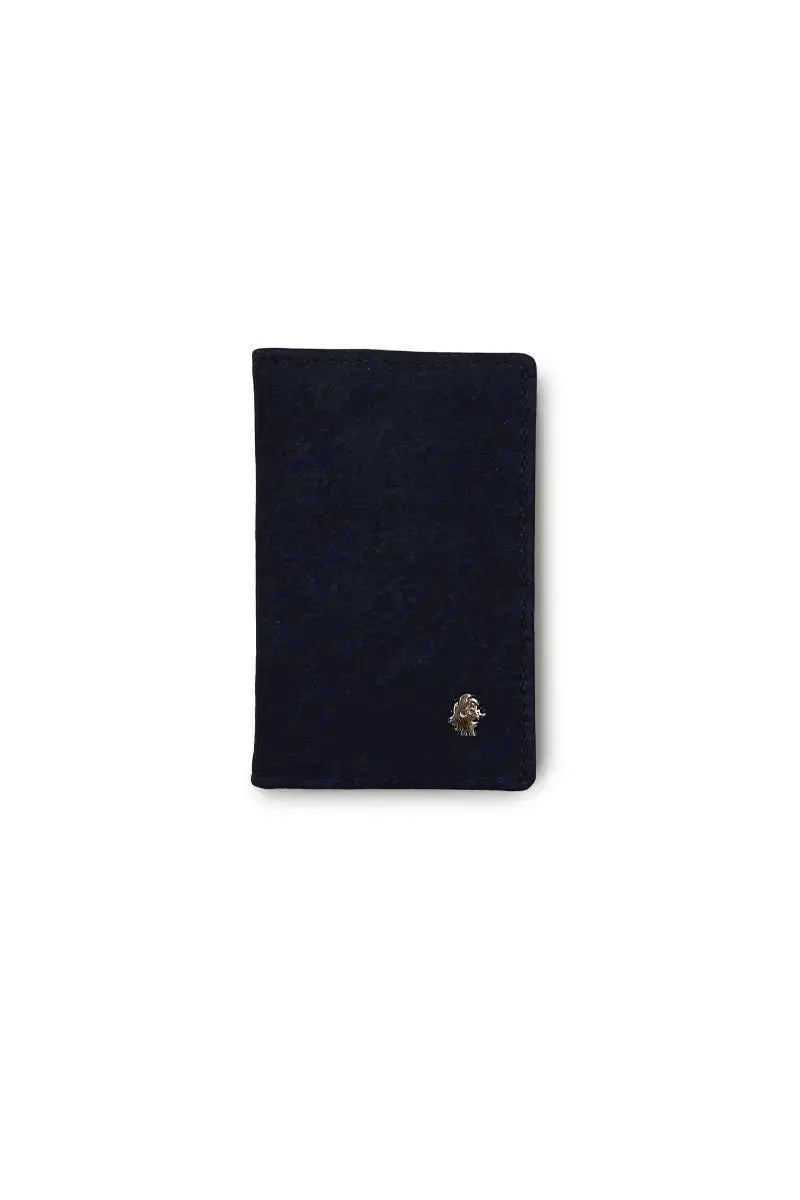 Muskox_Leather_Cardholder_Blue by Qiviuk Boutique