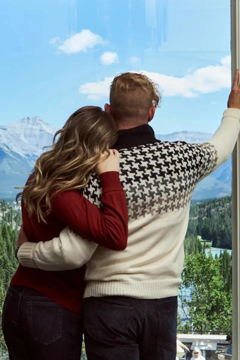 Oscar Man Pullover Bison, Merino, Silk & Alpaca Qori