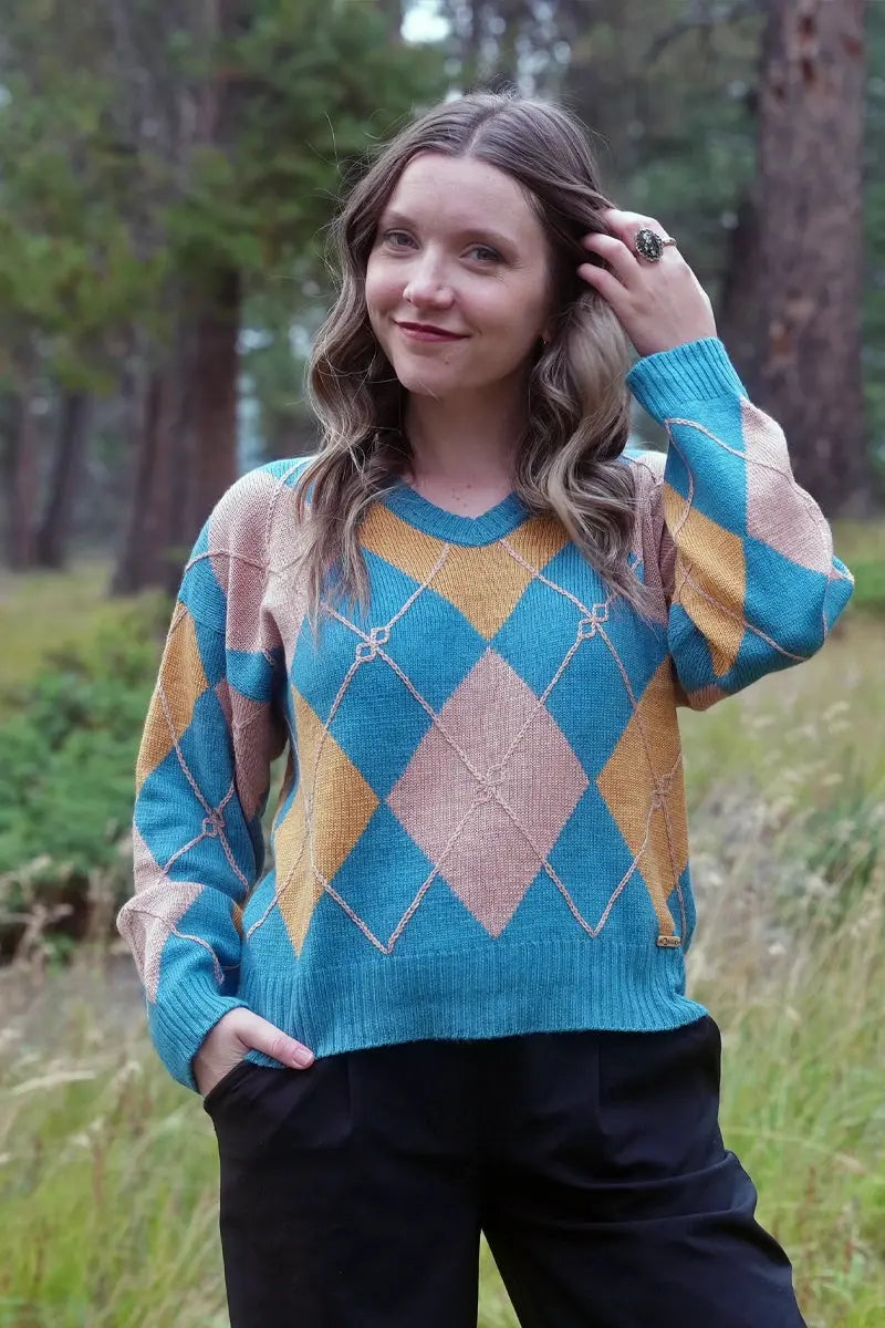Rachel Woman Pullover by Qiviuk Boutique