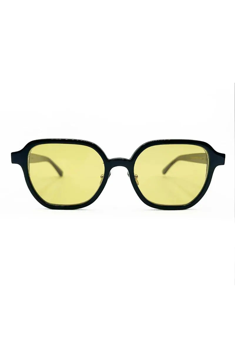 Roundle_Sunglasses_Yellow by Qiviuk Boutique