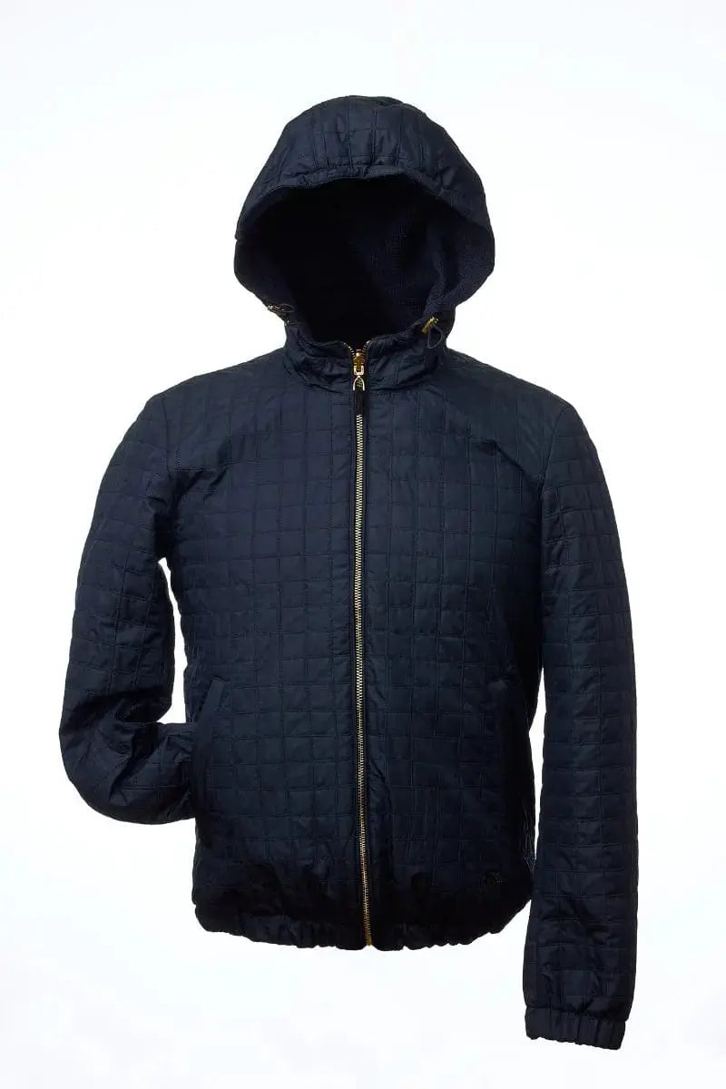 Kway Unisex Jacket Suri & Silk, Blue by Qiviuk Boutique