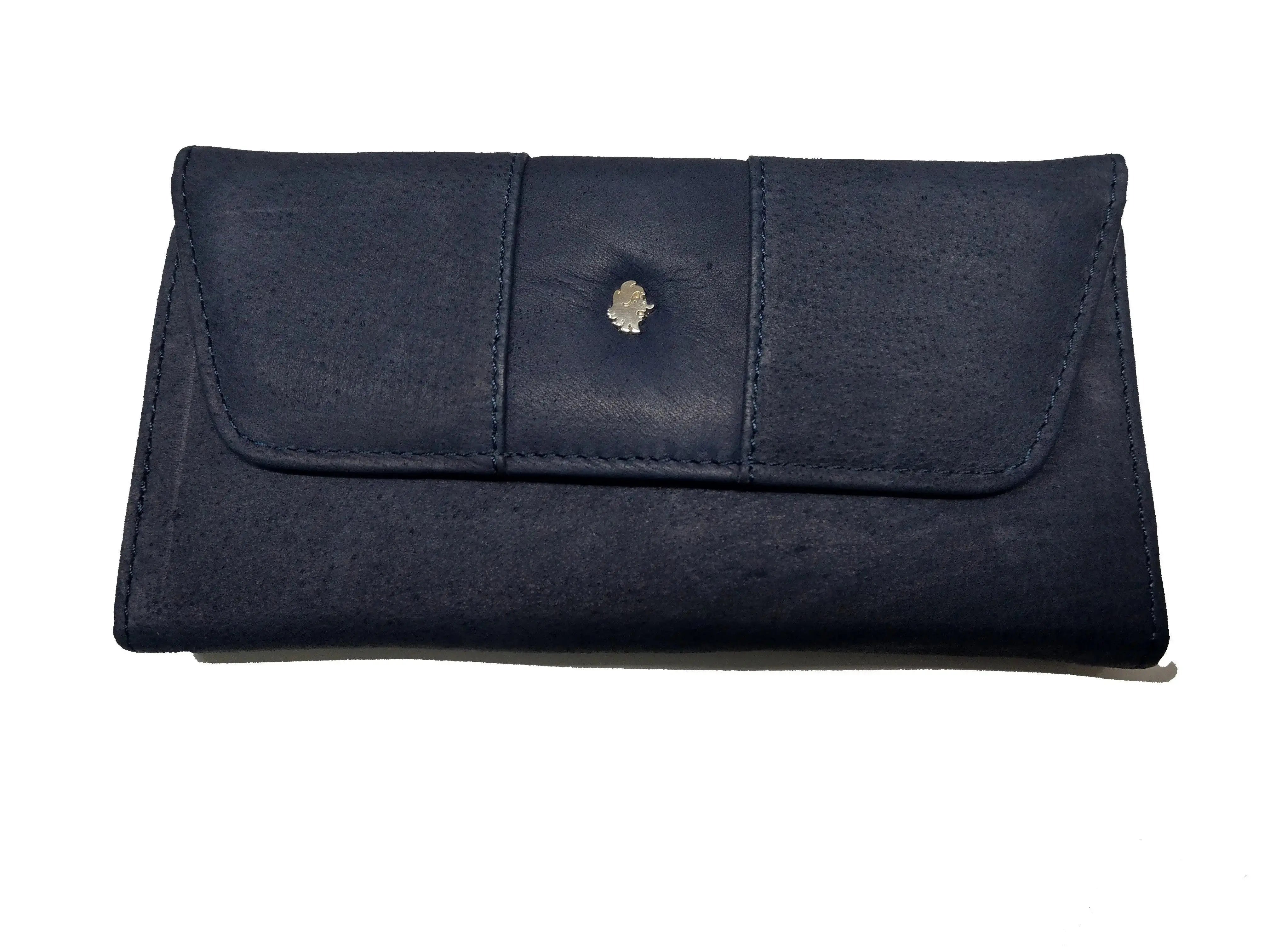 Blaxk Muskox leather Carmin ladies wallet by Qiviuk Boutique