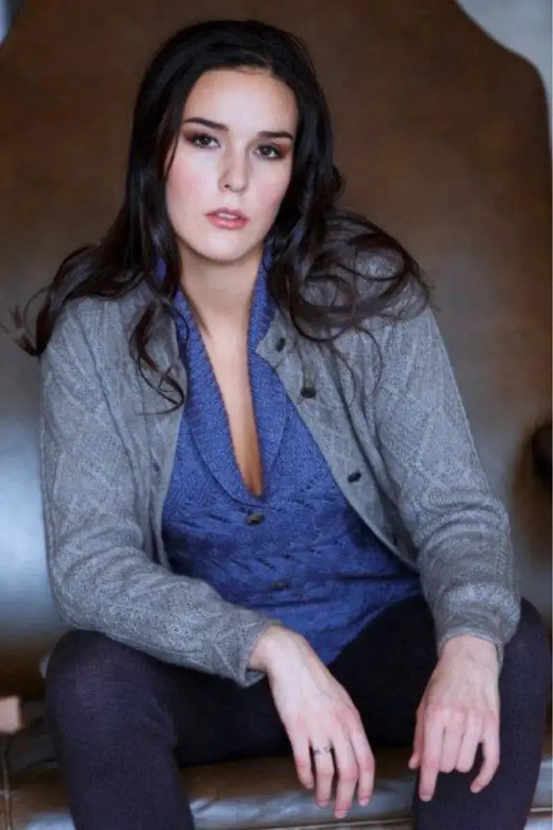 Qiviuk, Merino & Silk Mena ladies cardigan by Qivuk Boutique
