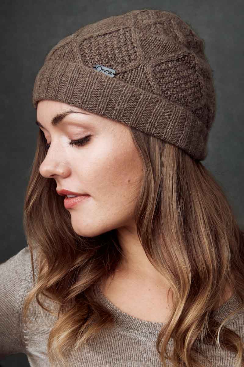 Mena Hat Qiviuk qiviut wool hat by Qiviuk Boutique Edit alt text