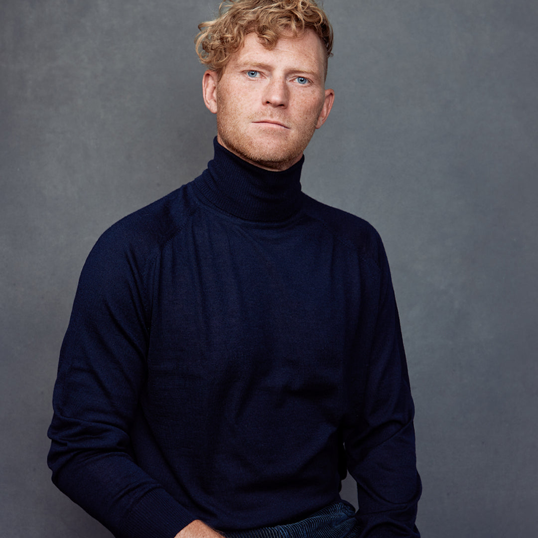 Men’s Qiviut, Merino, Silk & Cashmere Pullover Sweater Collection Qiviuk Boutique | The Nature of Luxury