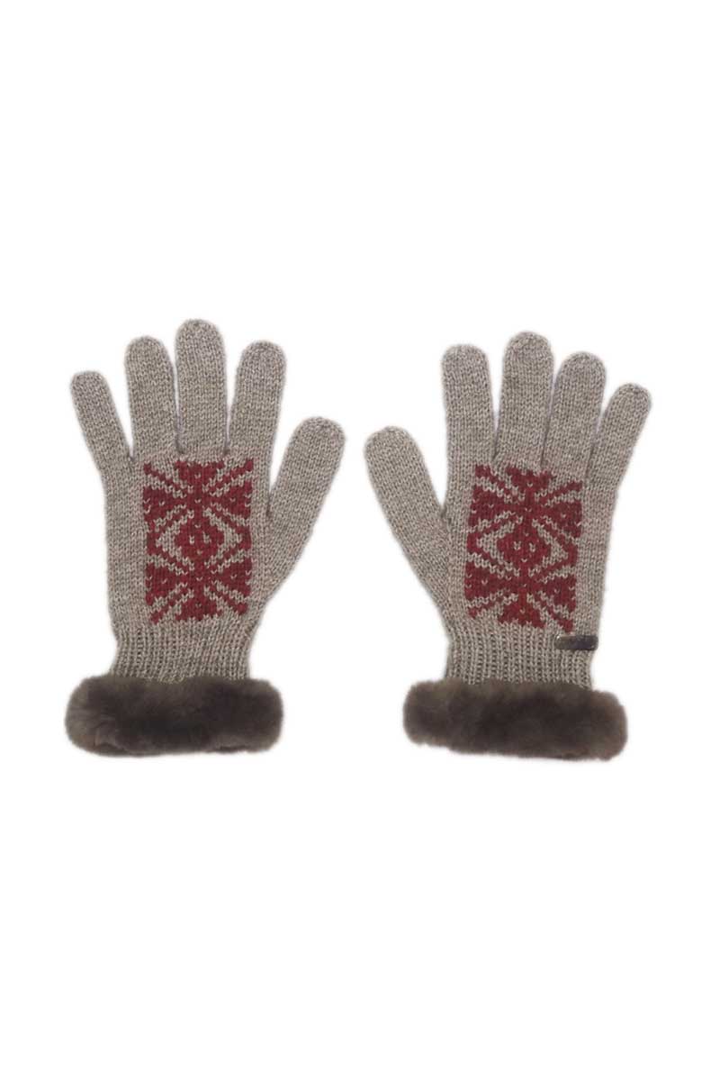 Adelaida Gloves Bison, Merino & Silk by Qiviuk Boutique