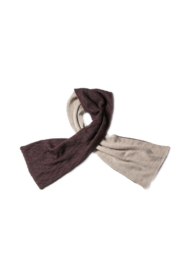 Qiviuk, Merino & Silk Adrian men's scarf by Qiviuk Boutique