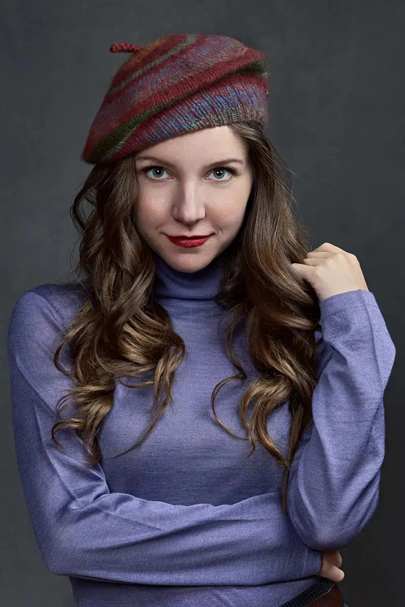 Boina Beret Qiviut by Qiviuk Boutique