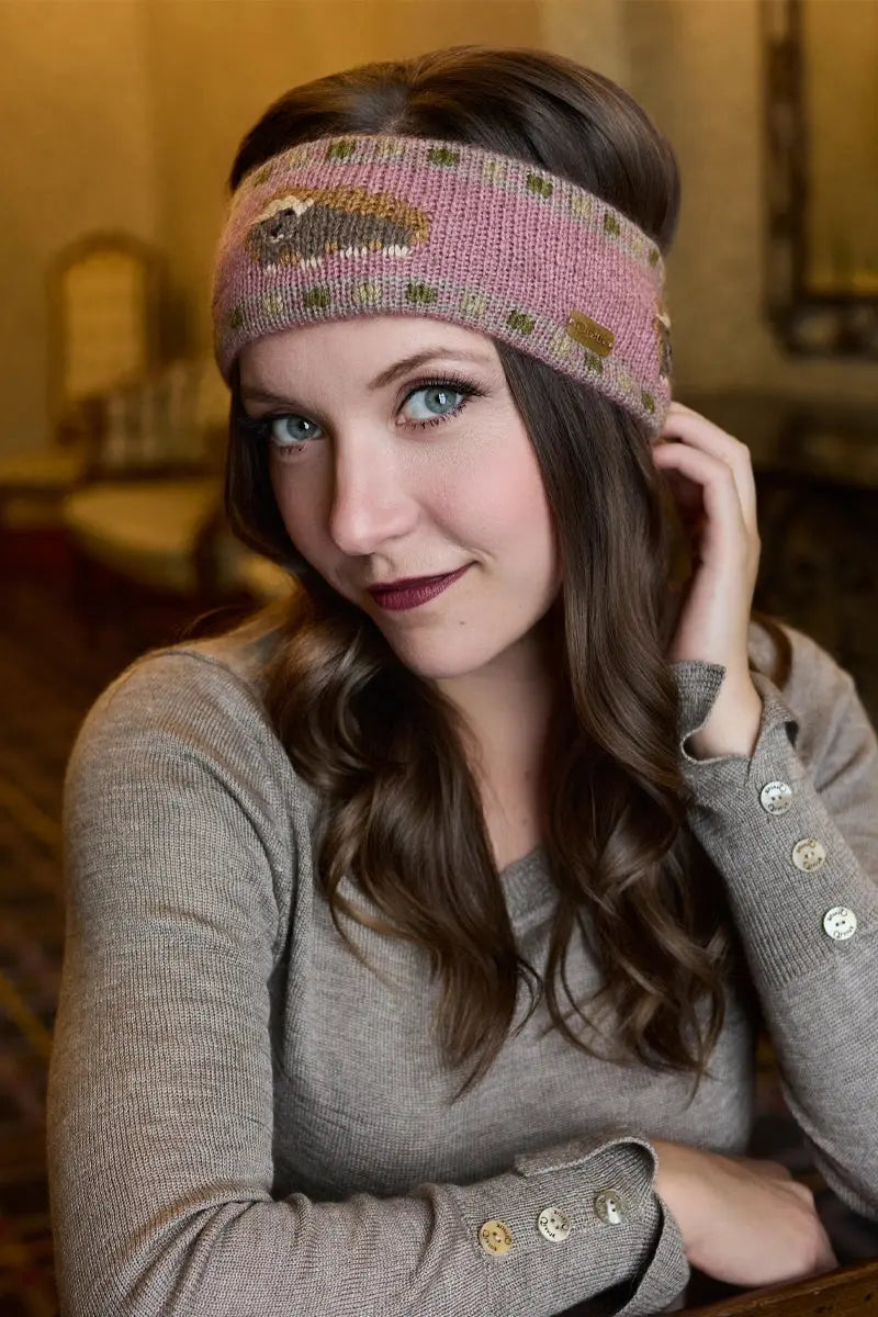 Muskox_headband Pink