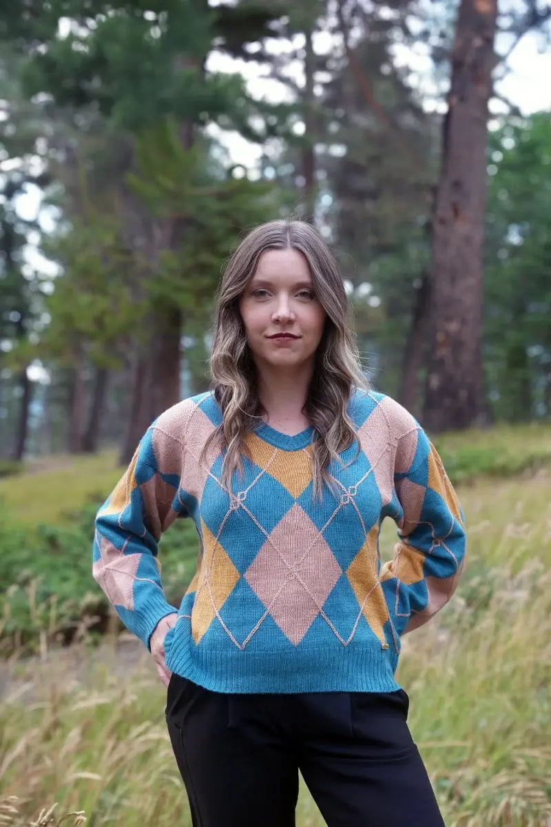 Rachel Woman Pullover by Qiviuk Boutique