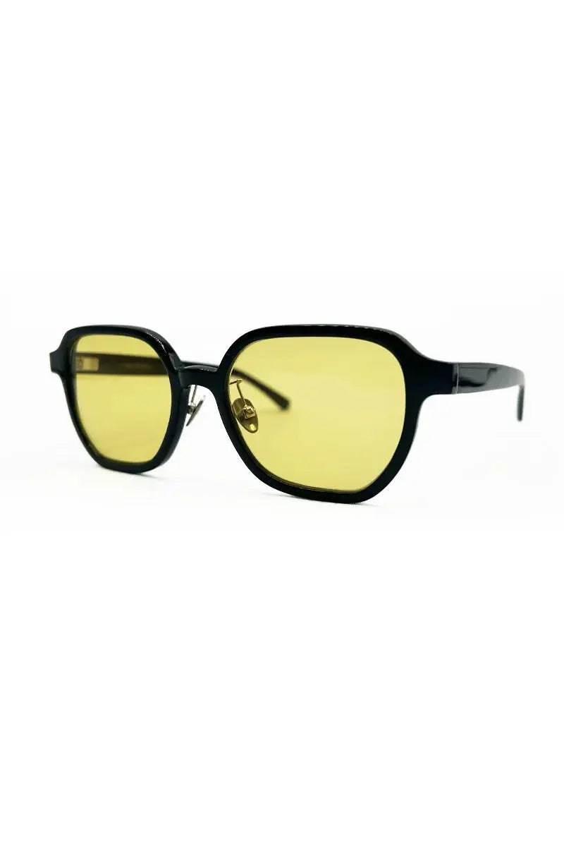 Roundle_Sunglasses_Yellow_Side by Qiviuk Boutique
