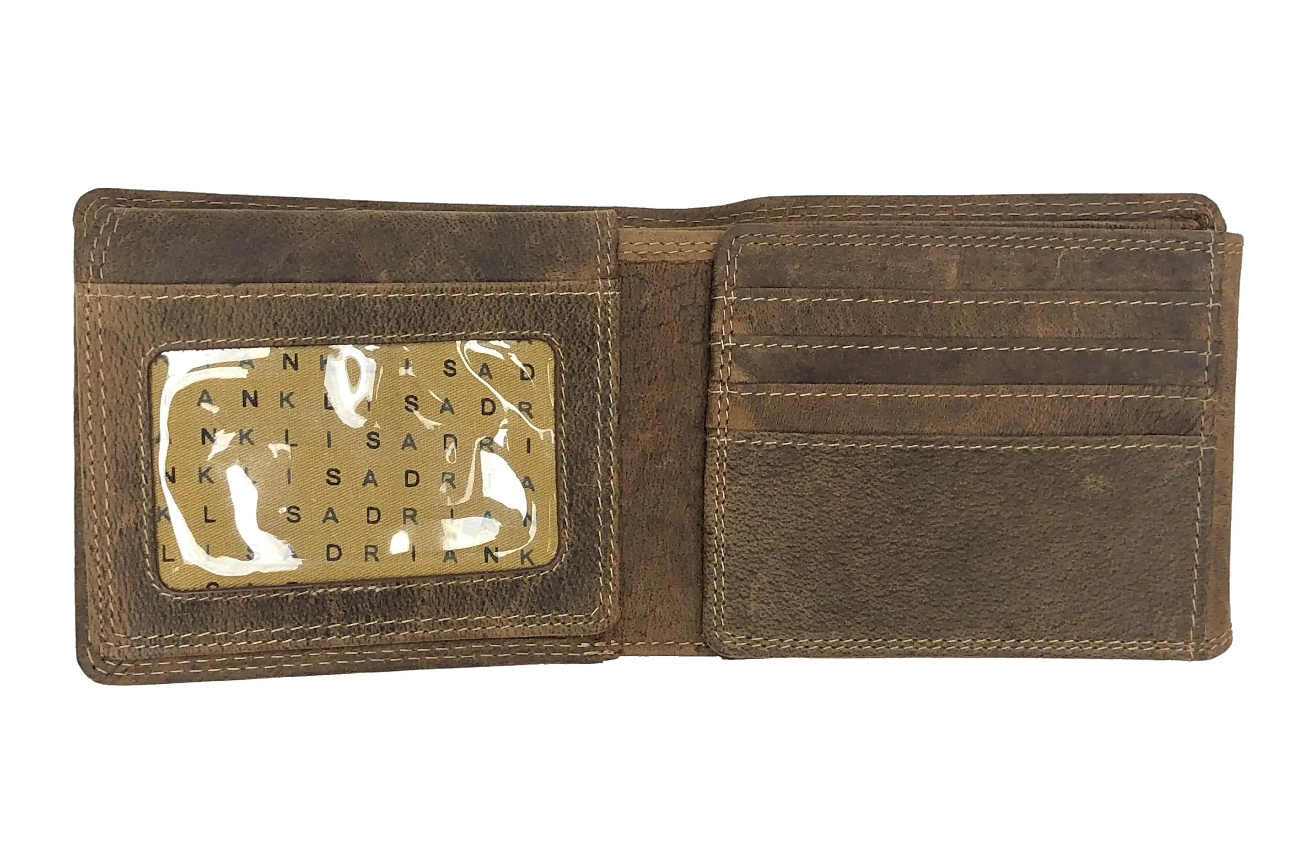 Inside 2 Buffalo Leather Man's wallet 233 by Adrian Klis