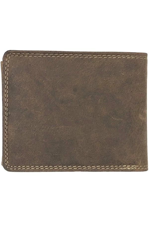 Back Buffalo Leather Man's wallet 233 by Adrian Klis