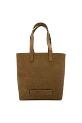 Muskox leather Medium Tote bag in Light brown by Le Feuillet for Qiviuk Boutique