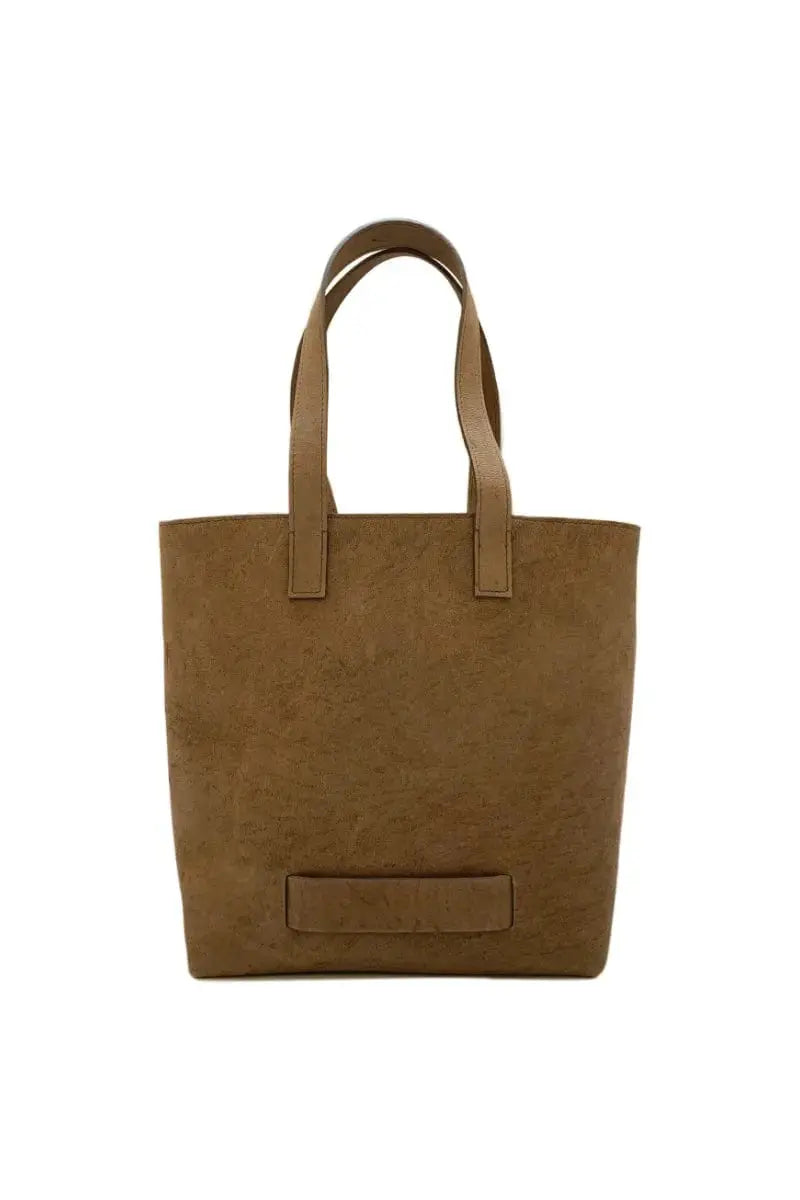 Muskox leather Medium Tote bag in Light brown by Le Feuillet for Qiviuk Boutique