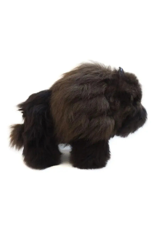 Bison doll made with Alpaca by Qiviuk Boutique