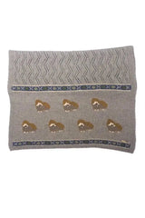 Qiviuk, Merino & Silk Muskox Woman Shawl in natural by Qiviuk Boutique