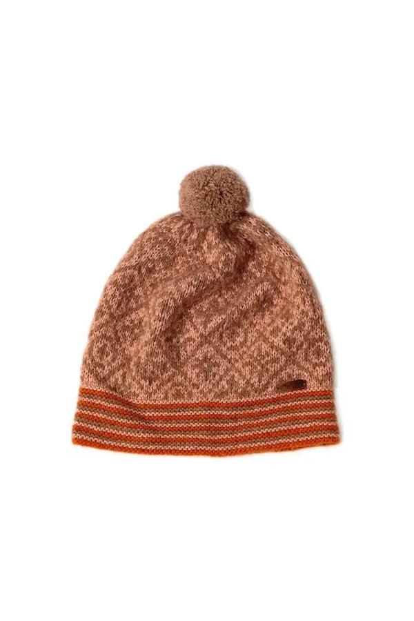 Bison, Merino & Silk Zayna hat made by Qiviuk Boutique