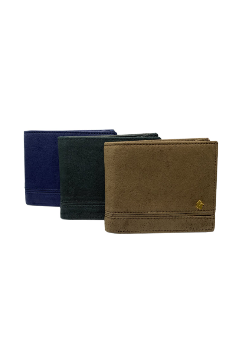 Muskox leather George wallet by Qiviuk Boutique