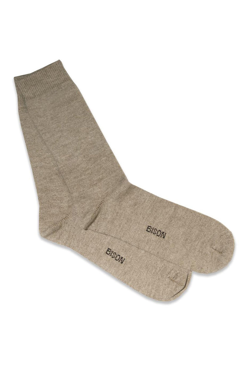 Bison & Merino Jersey woman socks by Qiviuk Boutique