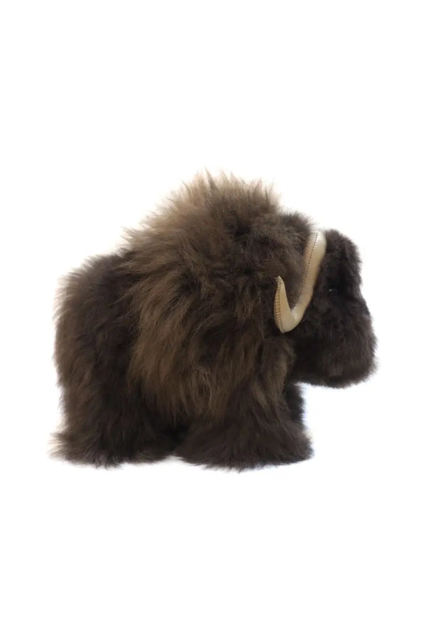 Muskox M doll made with Alpaca by Qiviuk Boutique