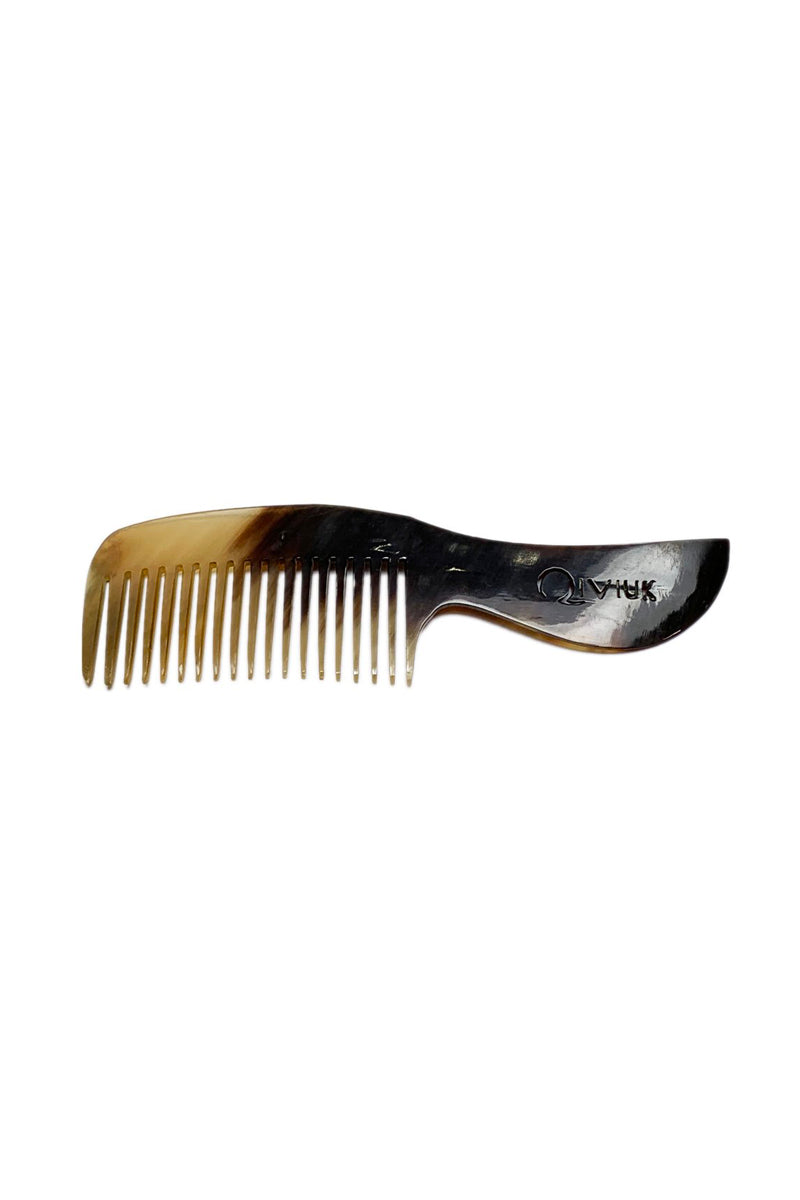 Bull horn comb N-120-3 by Qiviuk Boutique