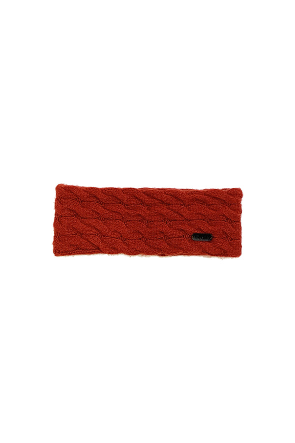 Qiviuk Cable headband in red by Qiviuk Boutique