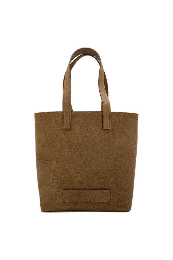 Muskox leather Medium Tote bag in Light brown by Le Feuillet for Qiviuk Boutique